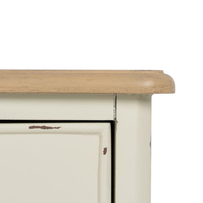 Cómoda Natural-Crema Madera 100 X 45 X 80 cm