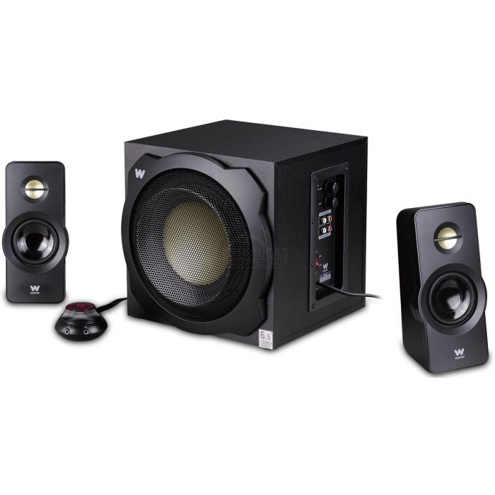 Woxter altavoces 2.1 big bass 260 s subwofer + 2 satélites 150w negro/plata Woxter altavoces 2.1 big bass 260 s subwofer + 2 satélites 150w negro/plata