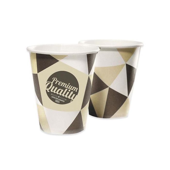 Maxi products Vaso 200Cc Cartón para Bebidas Calientes Pack de 50 Unidades