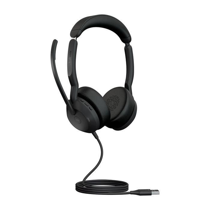 Jabra Auriculares Evolve2 50 MS Stereo Inalámbrico y Alámbrico USB Certificado para Microsoft Teams Diadema Negro 1 Jabra Auriculares Evolve2 50 MS Stereo Inalámbrico y Alámbrico USB Certificado para Microsoft Teams Diadema Negro 1