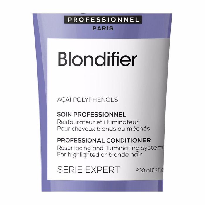 L'Oreal Acondicionador Blondifier para Cabello Rubio Iluminador Restaurador Nuevo Formato 200ml 2