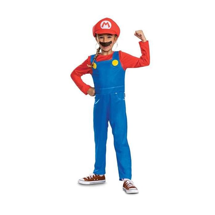 Jakks Pacific Disfraz Super Mario Elevated Fancy Dress Talla M (7-8 Años) Jakks Pacific Disfraz Super Mario Elevated Fancy Dress Talla M (7-8 Años)