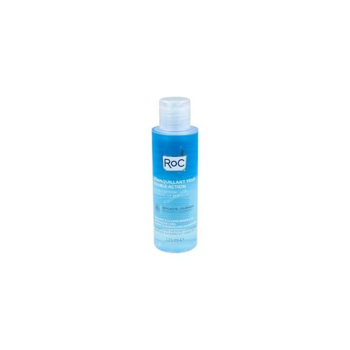 ROC Desmaquillante de Ojos Doble Acción Bifásico Resistente al Agua Ojos Sensibles Oftalmológicamente Testado 125 ml