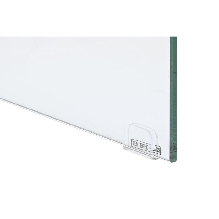 Escritorio DKD Home Decor Blanco Transparente Cristal Madera MDF 120 x 50 x 76 cm 3 Escritorio DKD Home Decor Blanco Transparente Cristal Madera MDF 120 x 50 x 76 cm 3