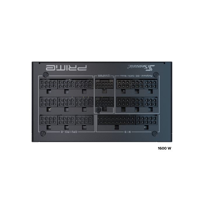 Seasonic PRIME PX-1600 ATX3.1 Fuente de Alimentación 1600W 80+ Platinum Modular 8