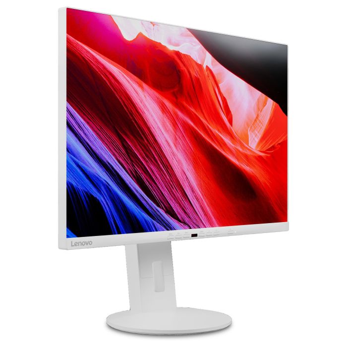 Lenovo C24d-20 Monitor 61cm/24" 1920x1200 WUXGA IPS 16:10 5ms 60Hz HDMI DVI VGA Gris Blanco 2