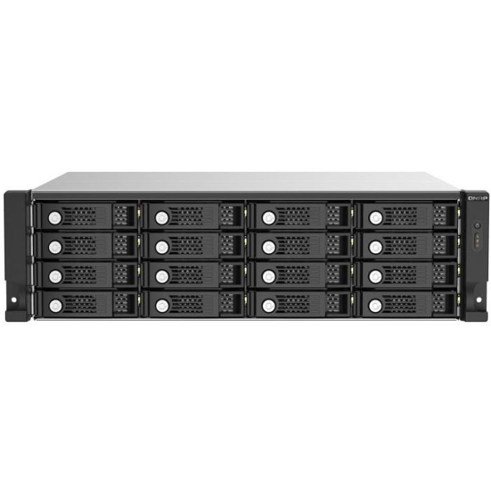 QNAP TL-R1620SEP-RP 16 bahías 3U JBOD de expansión SAS 12Gbps con expansor SAS 12Gbps y discos SAS/SATA 6Gbps
