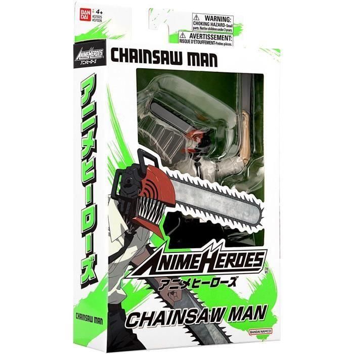 BANDAI - Anime Heroes - Chainsaw Man - Figura Anime Heroes 17 cm - Chainsaw Man - 37026 5 BANDAI - Anime Heroes - Chainsaw Man - Figura Anime Heroes 17 cm - Chainsaw Man - 37026 5