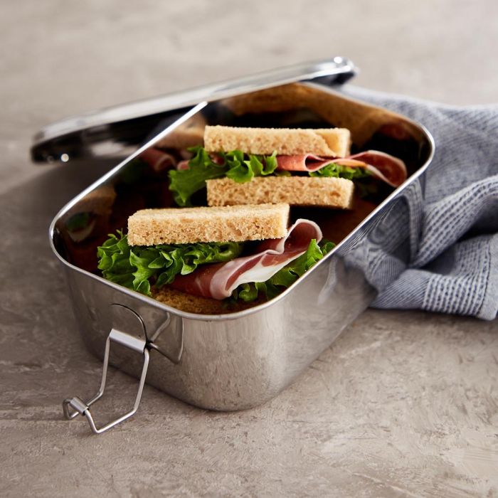 Day Fiambrera 1 L Acero Inoxidable 18x13x7 cm 1 Day Fiambrera 1 L Acero Inoxidable 18x13x7 cm 1
