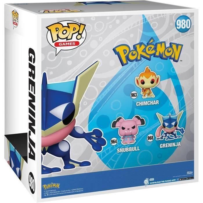 Figura - FUNKO POP - Pokémon Jumbo - Amphinobi - 980 2 Figura - FUNKO POP - Pokémon Jumbo - Amphinobi - 980 2