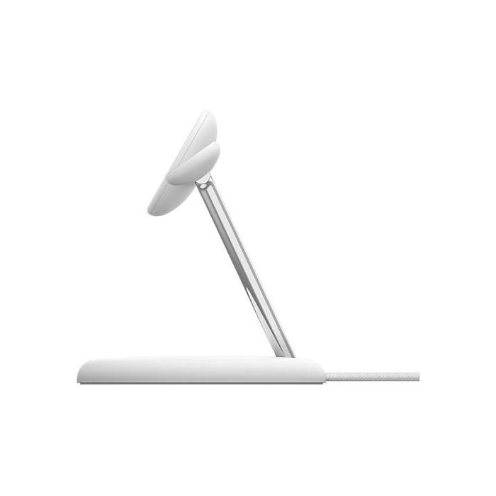 Belkin WIZ023VFWH Base de Carga Inalámbrica 3 en 1 Qi2 15W para iPhone, Apple Watch y AirPods, Blanco 2 Belkin WIZ023VFWH Base de Carga Inalámbrica 3 en 1 Qi2 15W para iPhone, Apple Watch y AirPods, Blanco 2