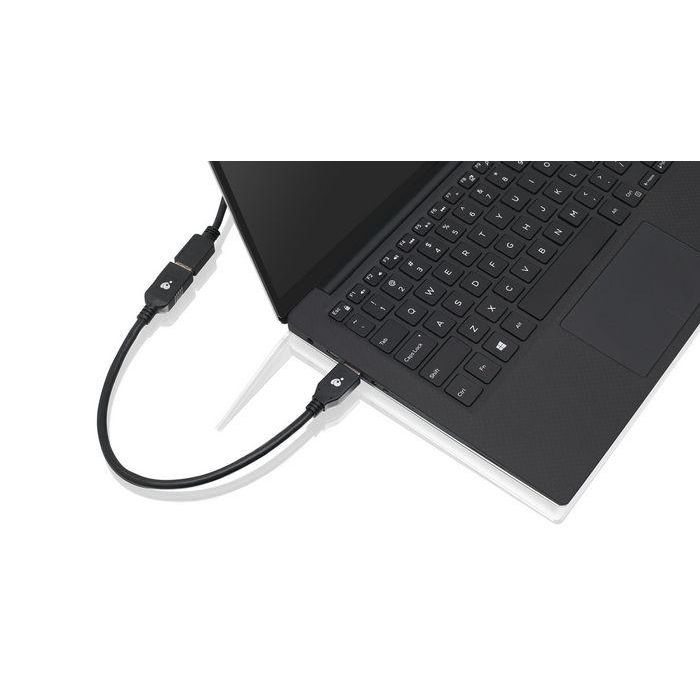 IOGEAR Cable Extensión USB 3.0 Macho a Hembra 0.3m 5Gbps 3