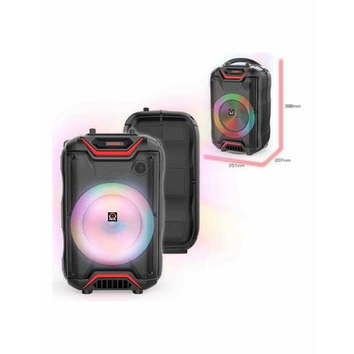 Woofer 2*4”power:20 W recharge time: 5-6 hours Woofer 2*4”power:20 W recharge time: 5-6 hours