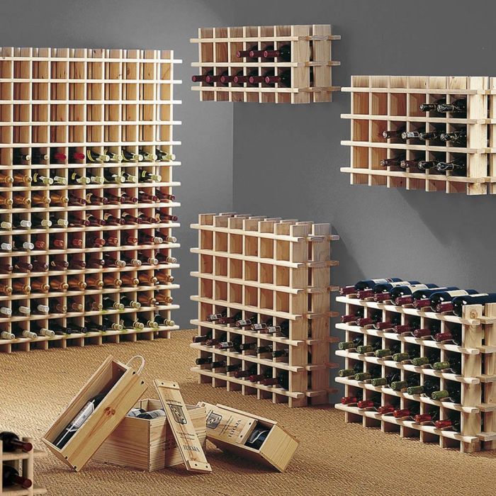 Astigarraga Botellero Evolutivo para 9 Botellas de Pino Macizo 43x22x32.5cm 1 Astigarraga Botellero Evolutivo para 9 Botellas de Pino Macizo 43x22x32.5cm 1