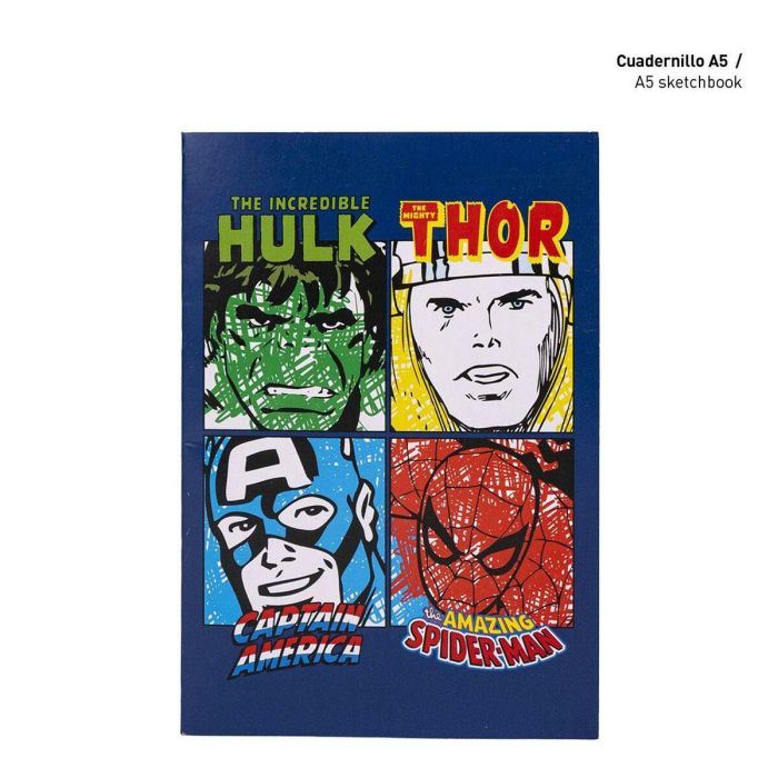 Set de papelería coloreable avengers 3 Set de papelería coloreable avengers 3