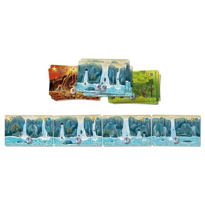 Juego cartas elemental duel 11x15x3 2 Juego cartas elemental duel 11x15x3 2