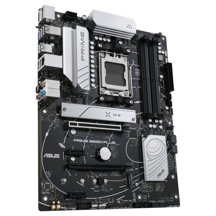 ASUS 90MB1BS0-M0EAYC Placa Base PRIME B650-PLUS CSM para AMD Ryzen AM5, ATX, 4x DDR5, 1x DP 3