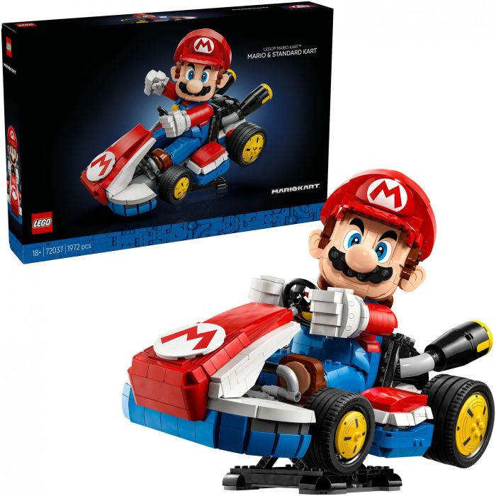 LEGO 72037 Super Mario Mario & Standard-Kart Juego de Construcción 1972 piezas 15