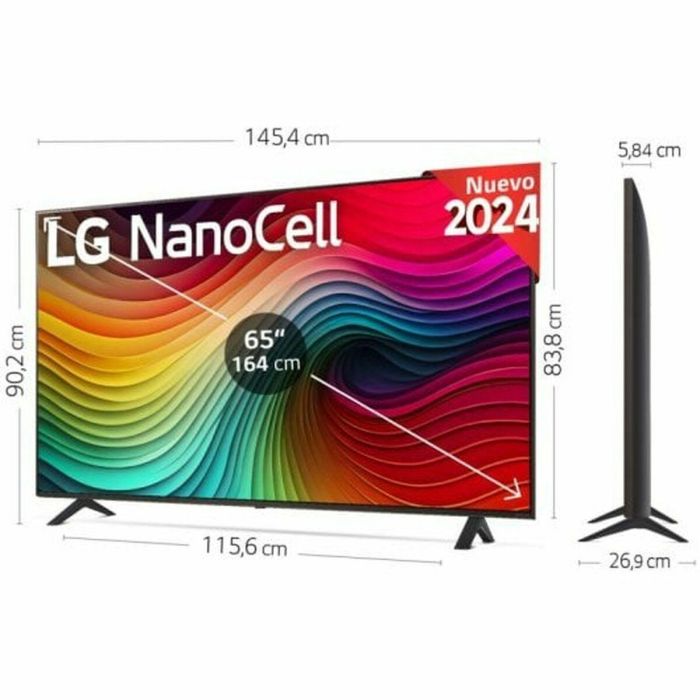 Smart TV LG 65NANO82T6B 4K Ultra HD HDR NanoCell 65" 9 Smart TV LG 65NANO82T6B 4K Ultra HD HDR NanoCell 65" 9