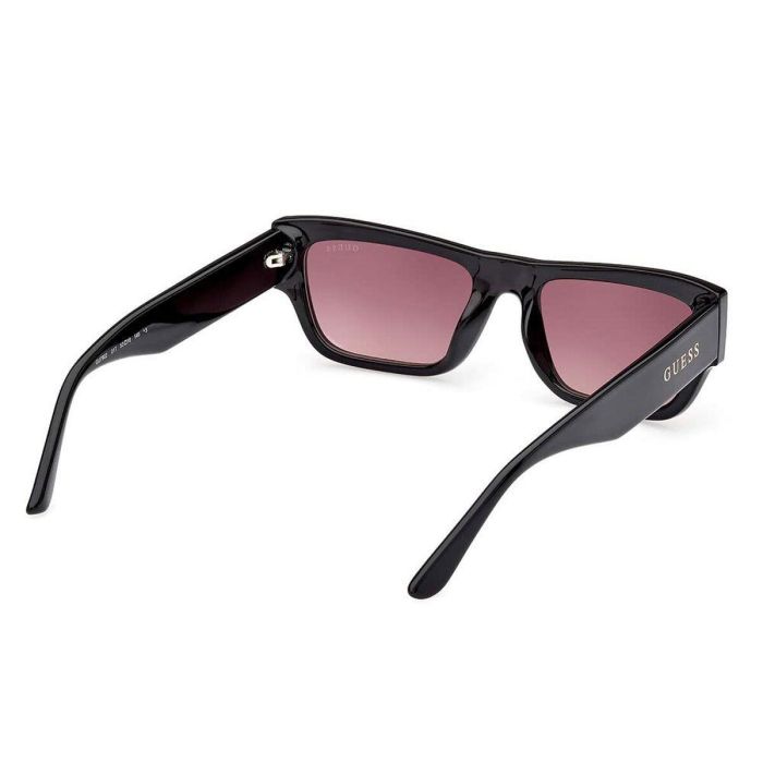 Guess Gafas GU7902 01T Gafas de Sol Mujer Rectangulares Negras Burdeos Degradado 140 mm 4