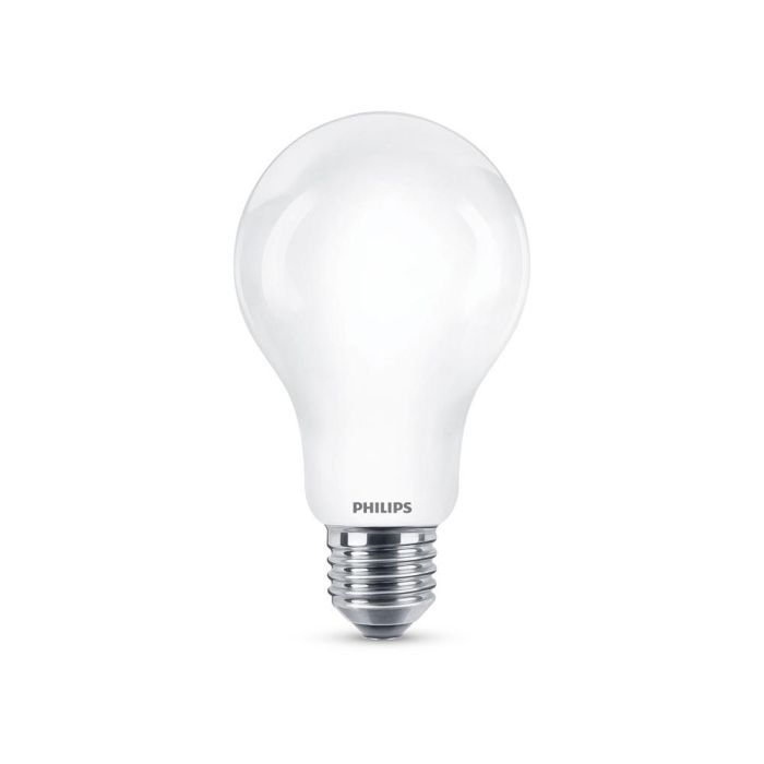 Bombilla standard led e27 17,5w 2452lm 6500k luz fria ø7,5x12,1cm. philips