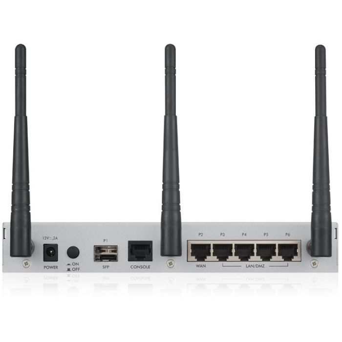 Zyxel USG20W-VPN-EU0101F router inalámbrico Gigabit Ethernet Doble banda (2,4 GHz / 5 GHz) Gris, Rojo 4 Zyxel USG20W-VPN-EU0101F router inalámbrico Gigabit Ethernet Doble banda (2,4 GHz / 5 GHz) Gris, Rojo 4