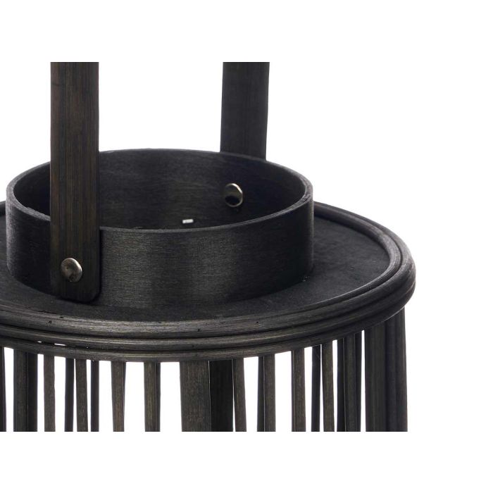 Farol de Bambú Negro con Vela - Giftdecor 18.5x44.5x18.5 cm (6 Unidades) 3 Farol de Bambú Negro con Vela - Giftdecor 18.5x44.5x18.5 cm (6 Unidades) 3