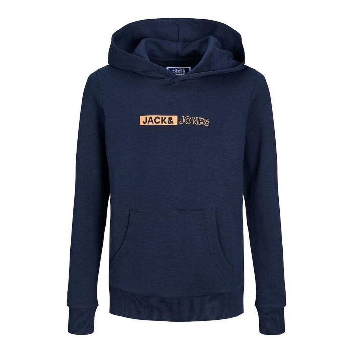 Sudadera Infantil Jack & Jones JJNEO HOOD JNR 12225210 Azul marino
