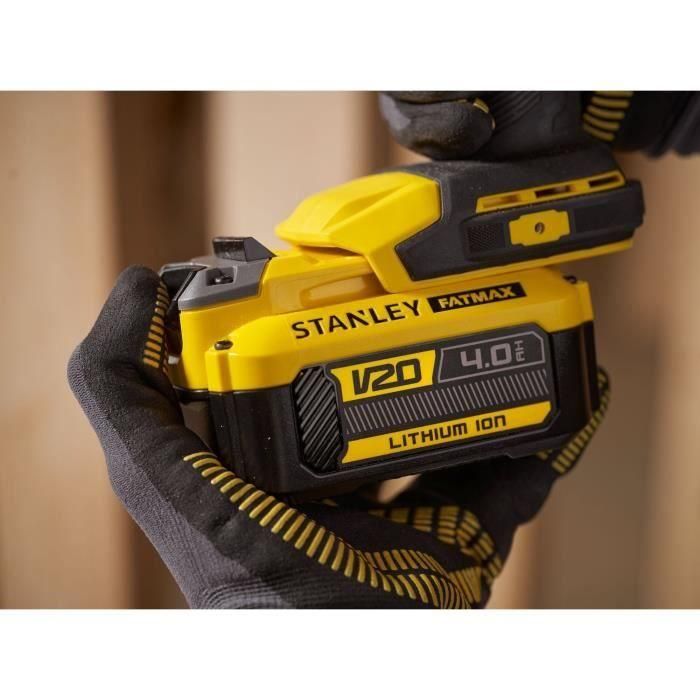 Taladro atornillador angular 45 Nm - STANLEY FATMAX V20 - SFMCD750B-XJ 4