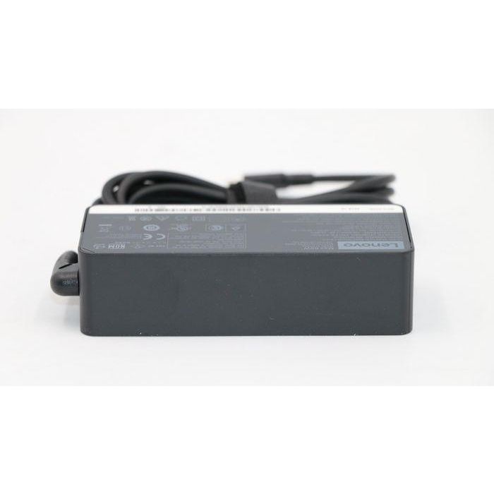 Lenovo 65W AC adapter with USB Type-C interface, 20V output, compatible with various Lenovo laptops and devices. 3