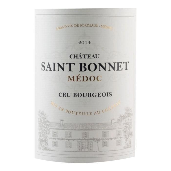 Saint Bonnet 2014 Médoc Cru Bourgeois - Vino tinto Burdeos 1