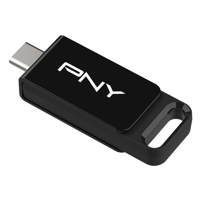 PNY Elite USB Tipo C 64 GB USB 3.2 Gen 1 (3.1 Gen 1) Negro Unidad Flash 4
