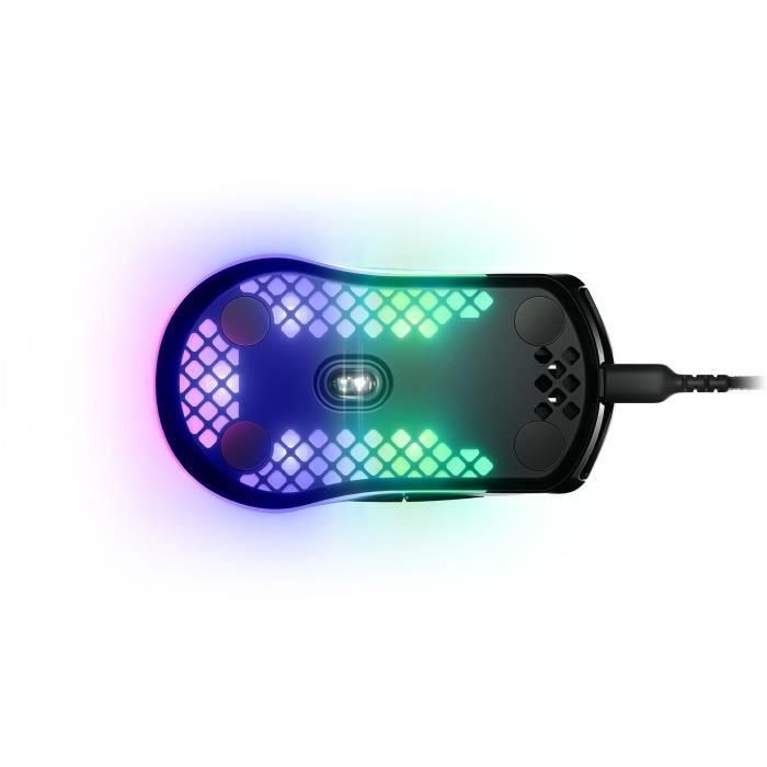 Steelseries Aerox 3 ratón mano derecha USB Tipo C Óptico 8500 DPI 1