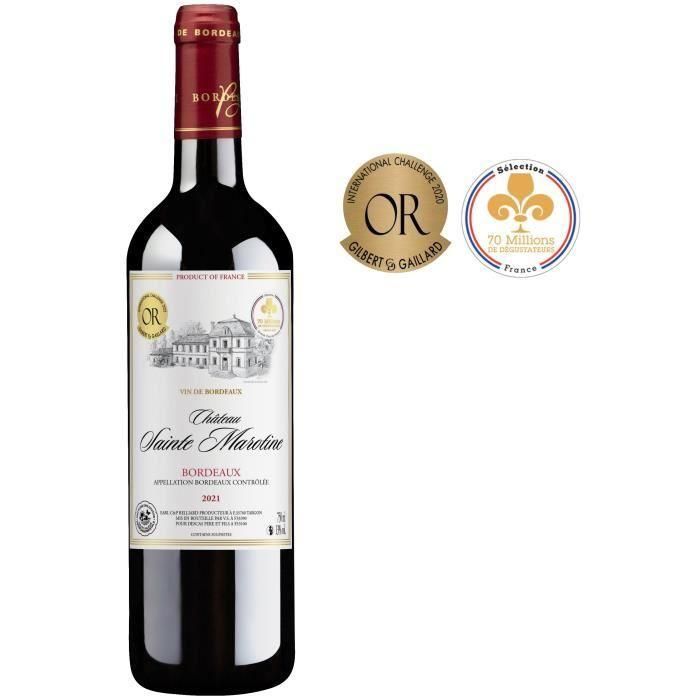 Château Sainte Marotine 2021 Burdeos - Vino tinto Burdeos