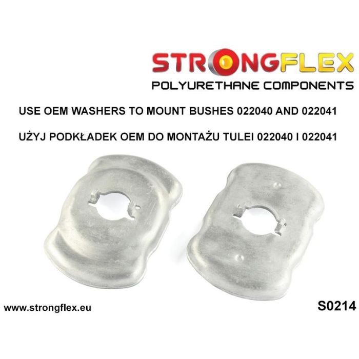 StrongFlex STF022041B Trasero Subchasis - Delantero Silentblock