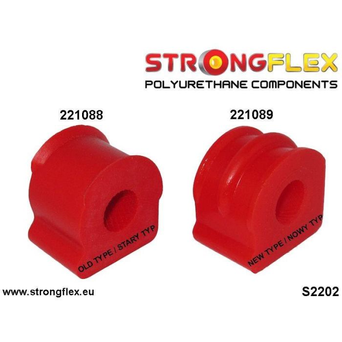 StrongFlex 226121A: Kit Casquillos Suspensión Total Sport 1 StrongFlex 226121A: Kit Casquillos Suspensión Total Sport 1