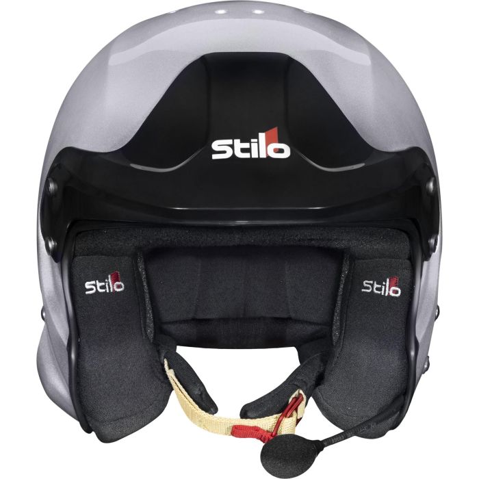 Stilo Casco Venti Trophy Rally Con Clips Hans Composite Snell2020 Fia 8859-15 Fia Gris-Interior Negro 55 0 Stilo Casco Venti Trophy Rally Con Clips Hans Composite Snell2020 Fia 8859-15 Fia Gris-Interior Negro 55 0