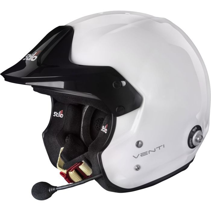 Stilo Casco Venti Trophy Rally Con Clips Hans Composite Snell2020 Fia 8859-15 Fia Blanco-Interior Negro 61 1 Stilo Casco Venti Trophy Rally Con Clips Hans Composite Snell2020 Fia 8859-15 Fia Blanco-Interior Negro 61 1