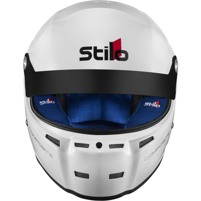 Stilo Casco St5 grtn Turismo Composite Snell Sa2020 Fia 8859-15 Hans Fia8858-10 Blanco-Interior Azul-57 2