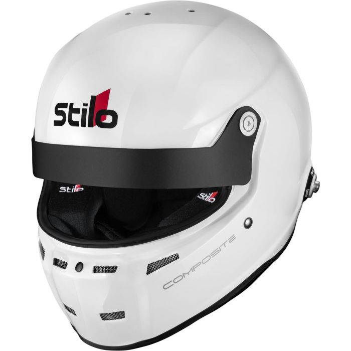 Stilo STIAA0712AG2T610101 Casco St5 grtn Turismo Composite Snell SA2020 FIA 8859-15 Hans Fia8858-10 Blanco-Interior Negro-61