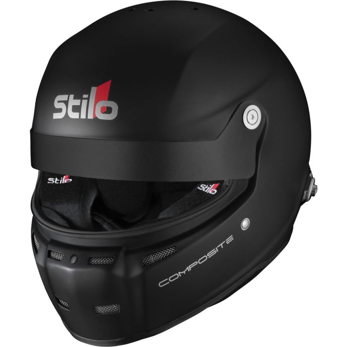 Stilo ST5 Turismo Composite Snell SA2020 FIA 8859-15 HANS FIA8858-10 Casco Negro Mate-Interior Negro-63 STIAA0712AG2T630401