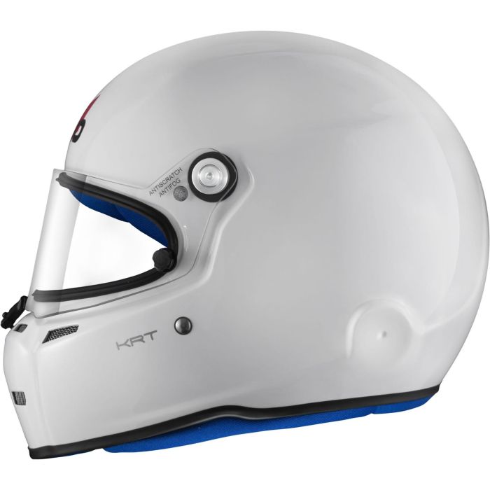 Stilo Casco Karting St5Fn Homologacion K2020 Blanco-Interior Azul Talla 54 STIAA0714AH2U540102