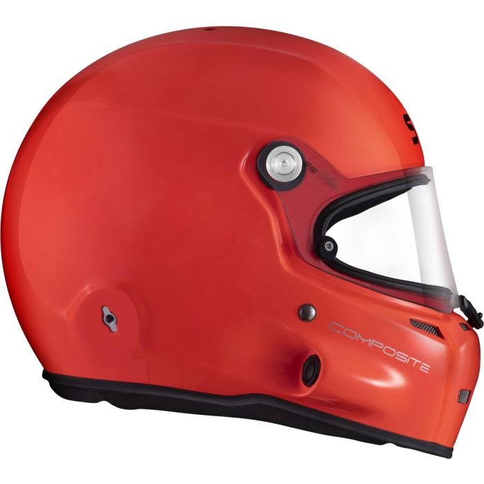 Stilo Casco St5 F Offshore Snell Sa2020 Fia8859-15 Sin Clip Hans Naranja Fluor-Interior Negro 57 3