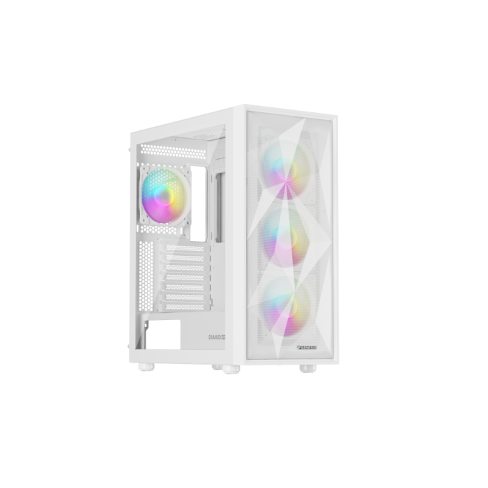 GENESIS Diaxid 605 ARGB Midi Tower Blanco GENESIS Diaxid 605 ARGB Midi Tower Blanco