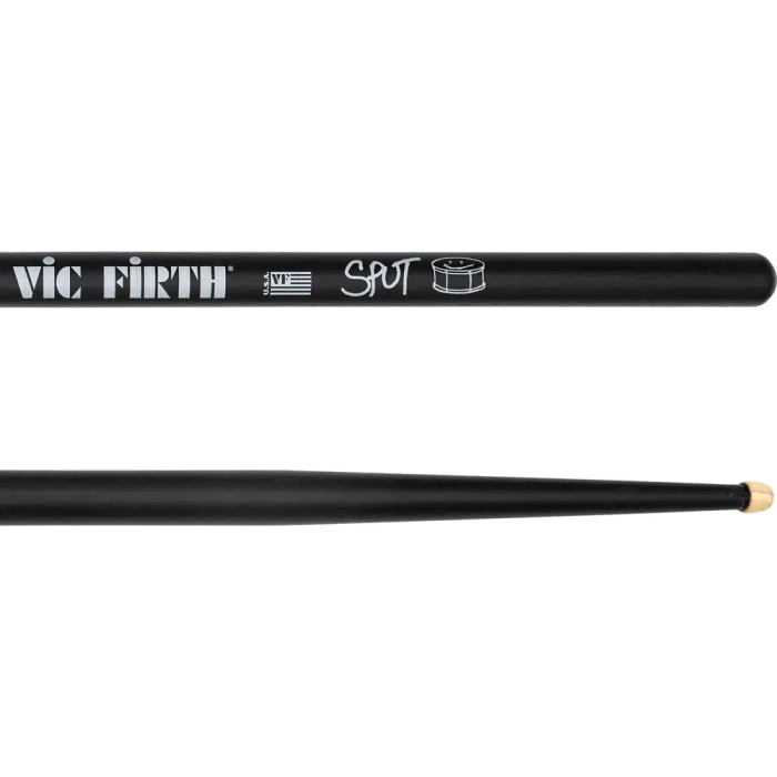 Vic Firth Baquetas Vf Signature Series - Robert 'Sput' Searight Hickory Hickory 5A/5B Redondeada 1