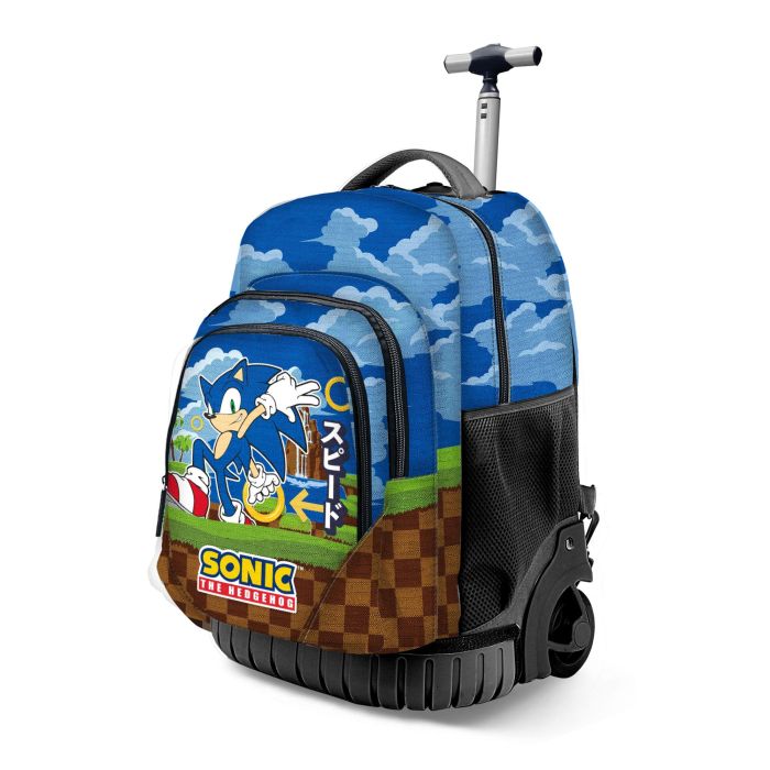 Mochila Trolley GTS FAN Greenhill Sonic The Hedgehog - SEGA Multicolor Mochila Trolley GTS FAN Greenhill Sonic The Hedgehog - SEGA Multicolor