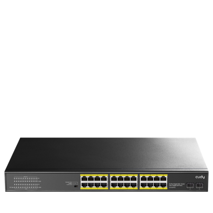 Cudy GS1028PS2 switch Gigabit Ethernet (10/100/1000) Energía sobre Ethernet (PoE) Negro Cudy GS1028PS2 switch Gigabit Ethernet (10/100/1000) Energía sobre Ethernet (PoE) Negro