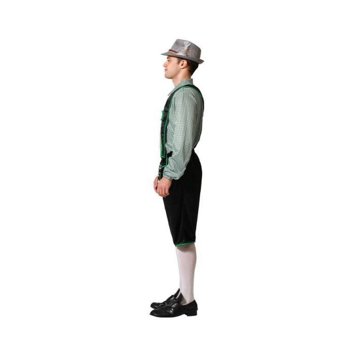 Disfraz Alemán Negro Hombre Adulto Talla M-L Oktoberfest Carnaval Disfraz Alemán Negro Hombre Adulto Talla M-L Oktoberfest Carnaval