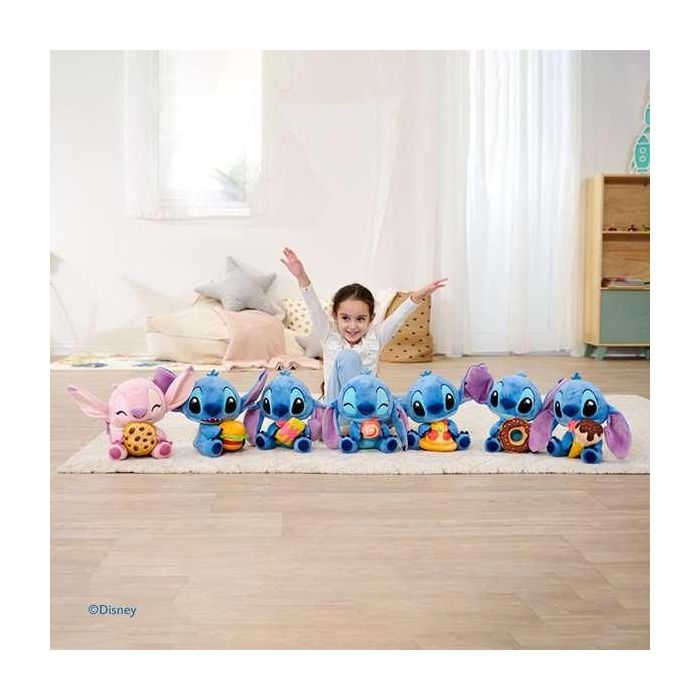 Peluche stitch con pizza, 25cm 5 Peluche stitch con pizza, 25cm 5