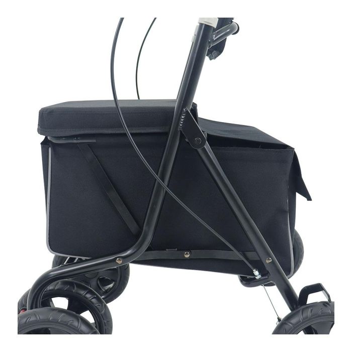 Rolser Carro de la compra con asiento plegable kadira ln, 4 ruedas, 100kg carga max 4